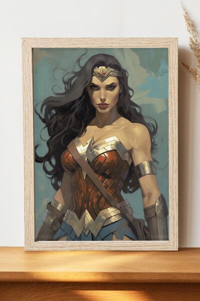 Luna Marissa Αφίσα FanArt Wonder Woman - Αφίσα τοίχου από γυαλιστερό χαρτί χω...