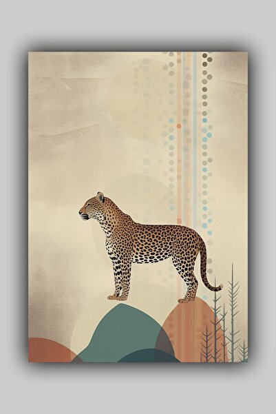 Luna Marissa Αφίσα τοίχου χωρίς πλαίσιο με τιγρέ