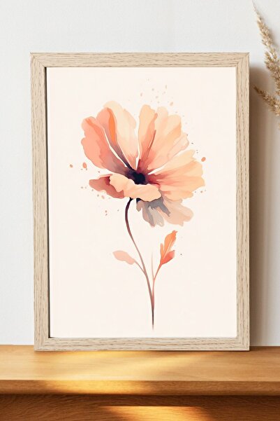 Luna Marissa Αφίσα Bohemian Flower - Αφίσα τοίχου από φωτεινό χαρτί χωρίς πλα...