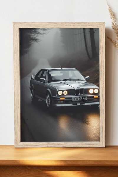 Luna Marissa Αφίσα BMW - Αφίσα αυτοκινήτου από γυαλιστερό χαρτί χωρίς πλαίσιο