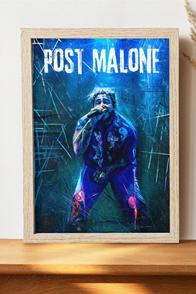 Luna Marissa Αφίσα Post Malone - Χοντρό χαρτί χωρίς πλαίσιο, αφίσα Hiphop