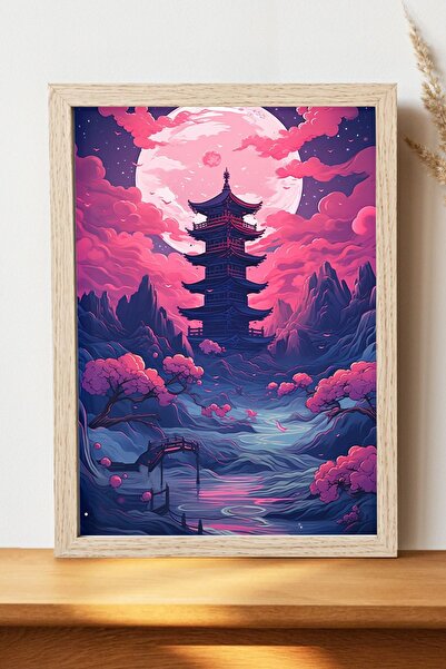 Luna Marissa Καλλιτεχνική αφίσα τοπίων - Αφίσα τοίχου από γυαλιστερό χαρτί χω...