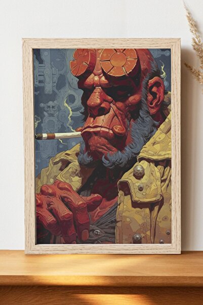 Luna Marissa Καλλιτεχνική αφίσα Hellboy - Αφίσα τοίχου από γυαλιστερό χαρτί χ...