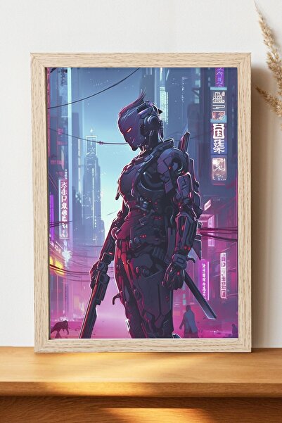 Luna Marissa Αφίσα FanArt Cyberpunk - Αφίσα τοίχου από γυαλιστερό χαρτί χωρίς...