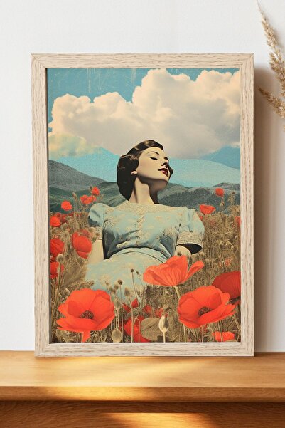 Luna Marissa Vintage γυναικεία αφίσα - Αφίσα τοίχου από γυαλιστερό χαρτί χωρί...