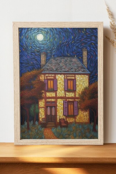 Luna Marissa Εικονογράφηση Αφίσα σπιτιού - Χοντρό χαρτί χωρίς πλαίσιο Ψηφιακή...