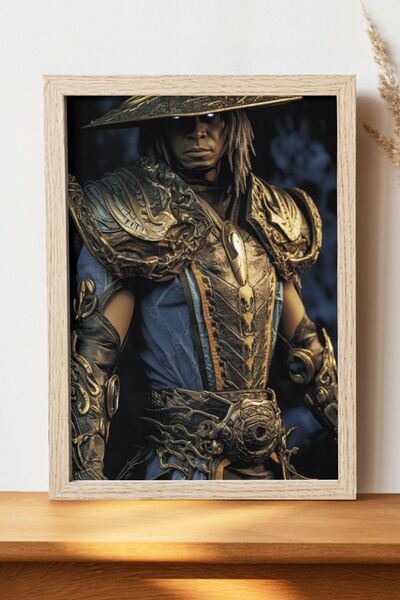 Luna Marissa Αφίσα Mortal Kombat Raiden - Αφίσα τοίχου από γυαλιστερό χαρτί χ...