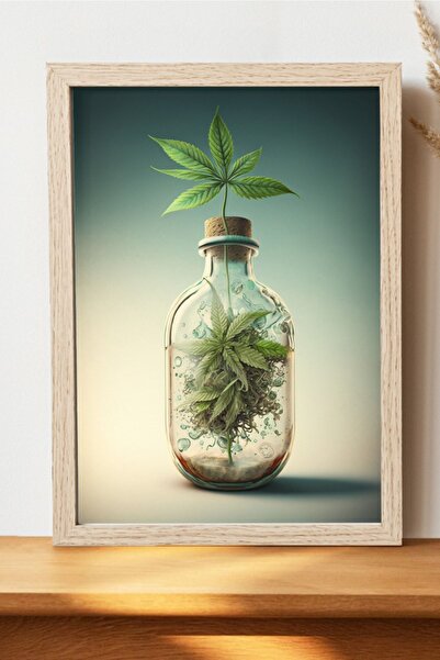 Luna Marissa Καλλιτεχνική αφίσα με μπουκάλια - Ψηφιακή αφίσα τέχνης χωρίς πλα...