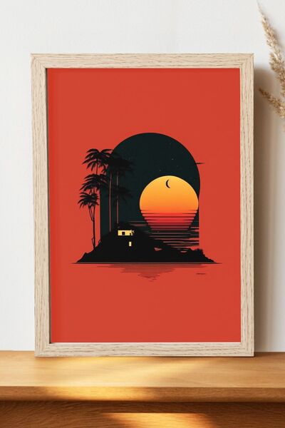 Luna Marissa Αφίσα εικονογράφησης - Αφίσα τοίχου από γυαλιστερό χαρτί χωρίς π...