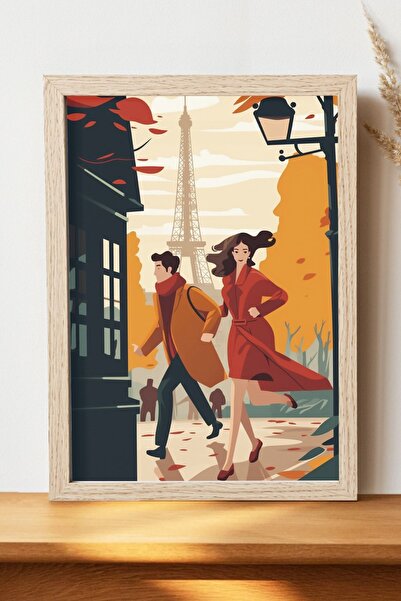 Luna Marissa Vintage αφίσα του Παρισιού - Χοντρό χαρτί χωρίς πλαίσιο, ψηφιακή...