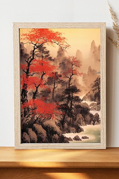 Luna Marissa Καλλιτεχνική αφίσα τοπίων - Αφίσα τοίχου από γυαλιστερό χαρτί χω...