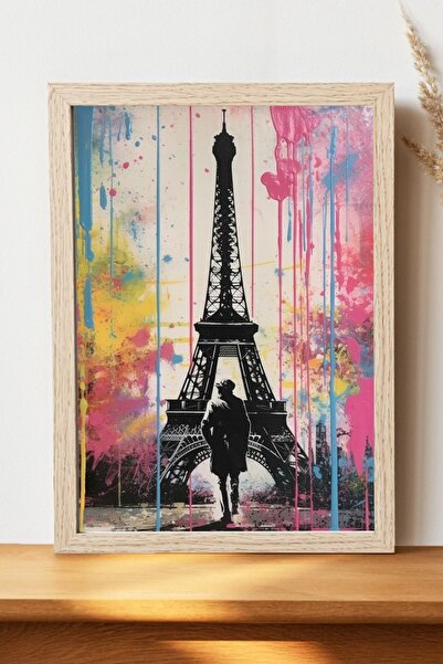 Luna Marissa Αφίσα Πύργου του Άιφελ - Αφίσα τοίχου από γυαλιστερό χαρτί χωρίς...