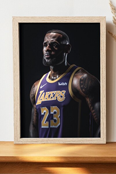 Luna Marissa Αφίσα Lakers Lebron James - Αφίσα τοίχου χωρίς πλαίσιο