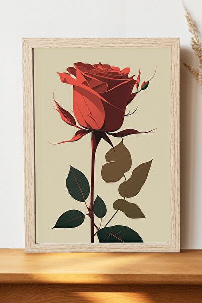 Luna Marissa Αφίσα τριαντάφυλλου - Αφίσα τοίχου από γυαλιστερό χαρτί χωρίς πλ...