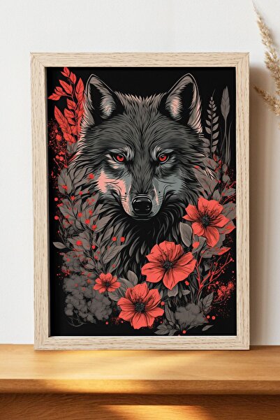 Luna Marissa Αφίσα Wolf - Αφίσα τοίχου από γυαλιστερό χαρτί χωρίς πλαίσιο