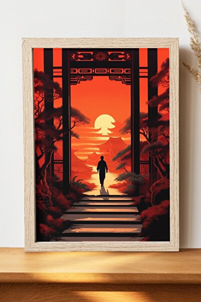 Luna Marissa Αφίσα τοπίων - Αφίσα τοίχου από γυαλιστερό χαρτί χωρίς πλαίσιο