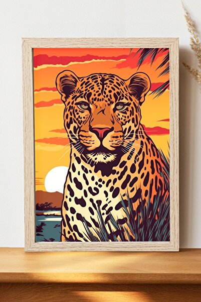 Luna Marissa Αφίσα λεοπάρδαλης - Αφίσα τοίχου από γυαλιστερό χαρτί χωρίς πλαίσιο
