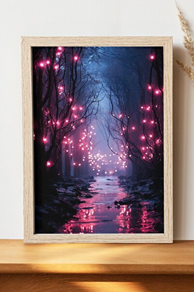 Luna Marissa Αφίσα τοπίων - Αφίσα τοίχου από γυαλιστερό χαρτί χωρίς πλαίσιο