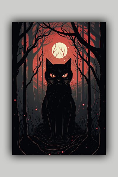Luna Marissa Αφίσα γάτας χωρίς πλαίσιο τοίχου