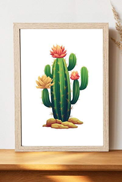 Luna Marissa Αφίσα Κάκτου - Αφίσα τοίχου από γυαλιστερό χαρτί χωρίς πλαίσιο