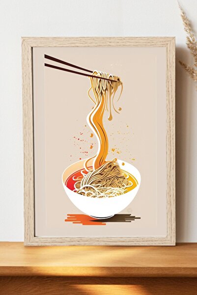 Luna Marissa Αφίσα Noddle - Αφίσα τοίχου από γυαλιστερό χαρτί χωρίς πλαίσιο