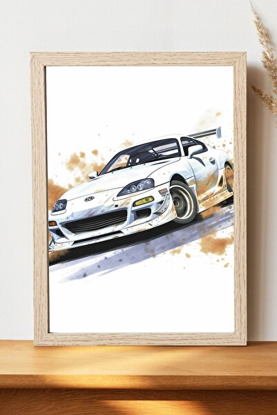 Luna Marissa Αφίσα Supra Car - Αφίσα αυτοκινήτου από γυαλιστερό χαρτί χωρίς π...
