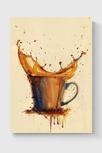 Luna Marissa Αφίσα τοίχου με φλιτζάνι καφέ χωρίς πλαίσιο