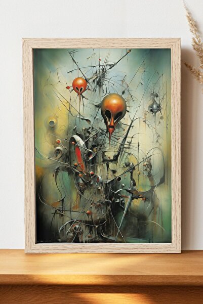 Luna Marissa Σουρεαλιστική αφίσα - Αφίσα τοίχου από γυαλιστερό χαρτί χωρίς πλ...