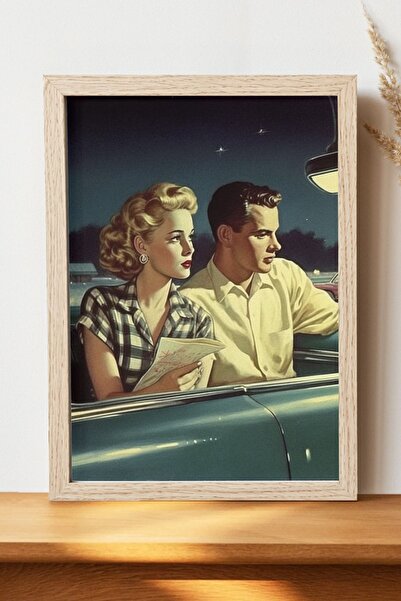 Luna Marissa Vintage αφίσα για την ημέρα του Αγίου Βαλεντίνου - Αφίσα ψηφιακή...