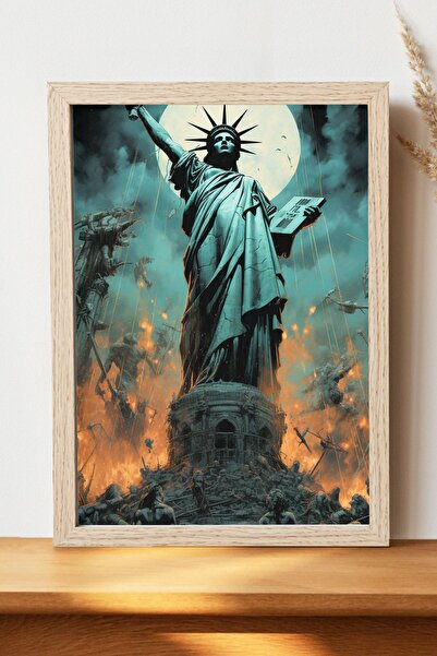Luna Marissa Αφίσα Άγαλμα της Ελευθερίας - Αφίσα τοίχου από γυαλιστερό χαρτί ...
