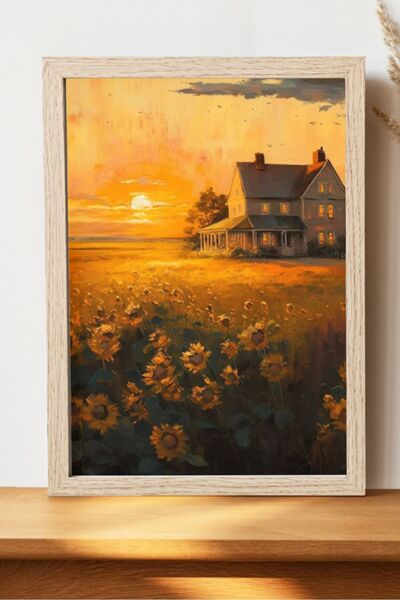 Luna Marissa Αφίσα με τοπίο ηλιοβασιλέματος - Διακοσμητική αφίσα διάσημων ζωγ...