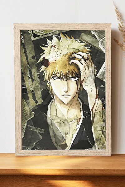 Luna Marissa Αφίσα Bleach Kurosaki Ichigo - Αφίσα τοίχου από γυαλιστερό χαρτί...