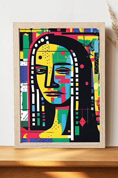 Luna Marissa Σουρεαλιστική γυναικεία αφίσα - Αφίσα τοίχου από γυαλιστερό χαρτ...