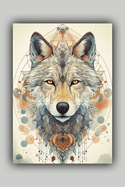 Luna Marissa Αφίσα Wolf χωρίς πλαίσιο Αφίσα τοίχου