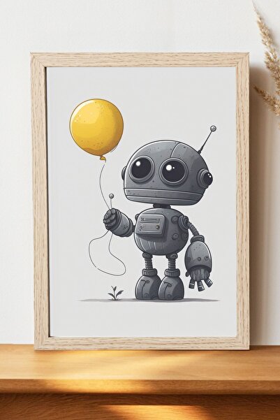 Luna Marissa Αφίσα ρομπότ - Αφίσα τοίχου από γυαλιστερό χαρτί χωρίς πλαίσιο