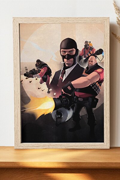 Luna Marissa Αφίσα Team Fortress - Αφίσα παιχνιδιού από χοντρό χαρτί χωρίς πλ...