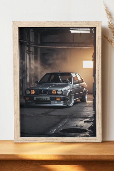 Luna Marissa Αφίσα BMW - Αφίσα αυτοκινήτου από γυαλιστερό χαρτί χωρίς πλαίσιο