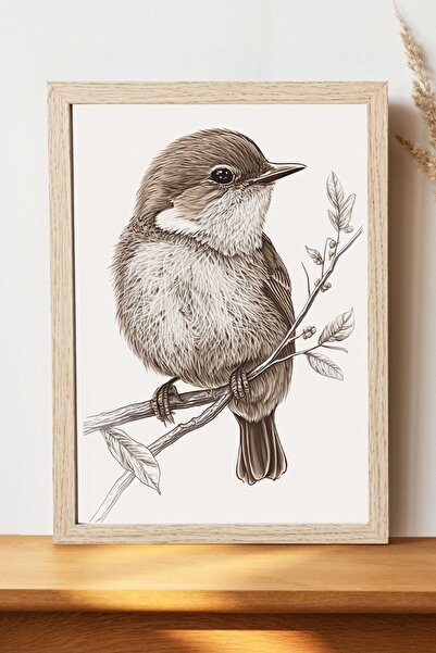 Luna Marissa Αφίσα Baby Bird - Χοντρό χαρτί χωρίς πλαίσιο, ψηφιακή διακοσμητι...