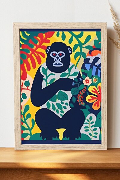 Luna Marissa Αφίσα King Kong - Αφίσα τοίχου από γυαλιστερό χαρτί χωρίς πλαίσιο