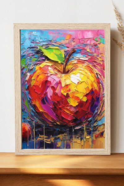 Luna Marissa Αφίσα με μήλα - Αφίσα τοίχου από γυαλιστερό χαρτί χωρίς πλαίσιο