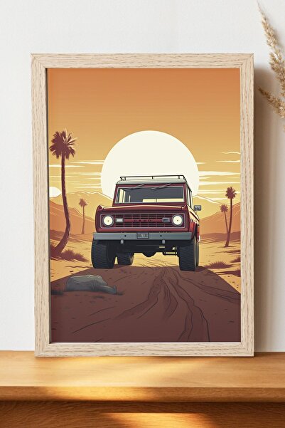 Luna Marissa Αφίσα Jip Landscape - Αφίσα αυτοκινήτου από γυαλιστερό χαρτί χωρ...