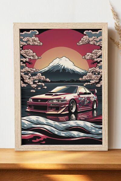 Luna Marissa Εικονογράφηση Αφίσα αυτοκινήτου - Αφίσα αυτοκινήτου από γυαλιστε...