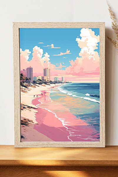 Luna Marissa Αφίσα τοπίων - Αφίσα τοίχου από γυαλιστερό χαρτί χωρίς πλαίσιο