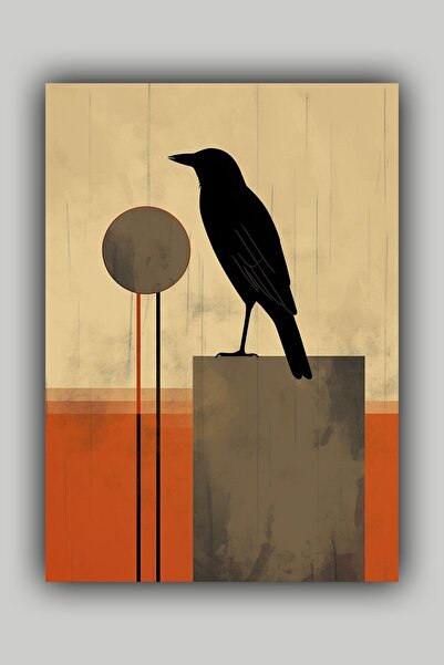 Luna Marissa Αφίσα τοίχου με ελαφριά αφίσα κορακιού χωρίς πλαίσιο