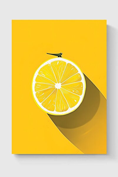 Luna Marissa Αφίσα τοίχου Minimal Lemon χωρίς πλαίσιο