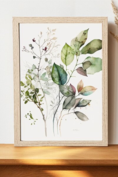 Luna Marissa Καλλιτεχνική αφίσα με κλαδιά - Διακοσμητική αφίσα χωρίς πλαίσιο