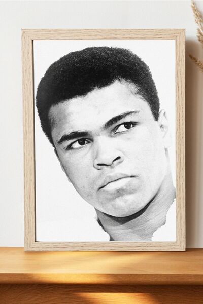 Luna Marissa Αφίσα Μουχάμματη Αλί - Αφίσα μπόξερ από χοντρό χαρτί χωρίς πλαίσιο