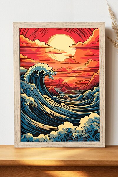 Luna Marissa Αφίσα τοπίων - Αφίσα τοίχου από γυαλιστερό χαρτί χωρίς πλαίσιο