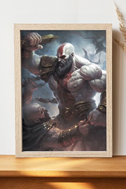 Luna Marissa Αφίσα God Of War - Αφίσα τοίχου από γυαλιστερό χαρτί χωρίς πλαίσιο