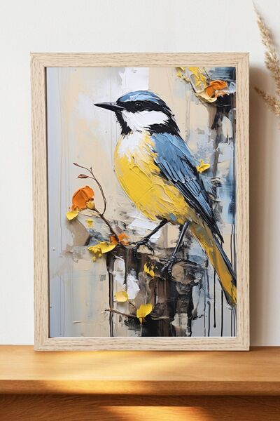 Luna Marissa Αφίσα πουλιών - Αφίσα τοίχου από γυαλιστερό χαρτί χωρίς πλαίσιο